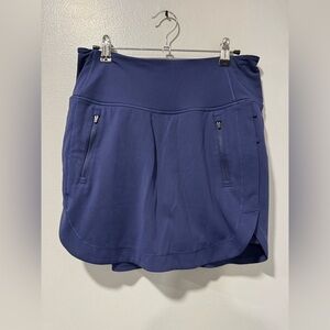 Athleta Fairway Golf Skort in Navy Blue Size Small